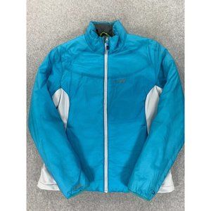 Koppen Insulated Primaloft Full Zip Winter‎ Jacket (Men's Large) Blue/White